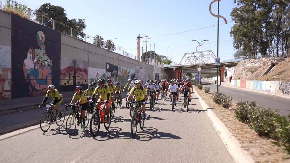 Familias participando